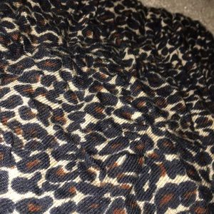 Cheeta print scarf